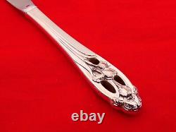 Set of 8 International Sterling Silver SILVER IRIS Place Knives OH-6