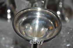 Set of 8 Sterling Silver Lord Saybrook International Wine Water Goblets Cups