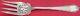 Shirley By International Sterling Silver Cold Meat Fork Pierced 8 3/8