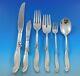 Silver Melody By International Sterling Silver Flatware Set For 12 Service 82 Pc