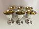 Six (6) Sterling Silver Sherbet Goblets By International Sterling Lord Saybrook