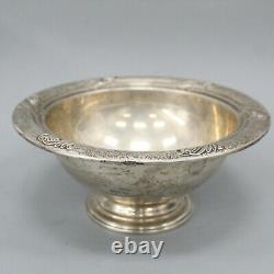 Spring Glory International Sterling Silver Footed Bowl 6.5 Y93