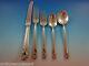 Spring Glory By International Sterling Silver Flatware Service 6 Set 30 Pieces