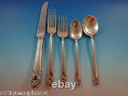 Spring Glory by International Sterling Silver Flatware Service 6 Set 30 Pieces