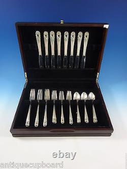 Spring Glory by International Sterling Silver Flatware Service 8 Set 32 Pieces