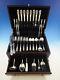 Spring Glory By International Sterling Silver Flatware Set For 8 Service 56 Pcs
