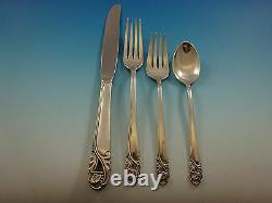 Spring Glory by International Sterling Silver Flatware Set For 8 Service 56 Pcs