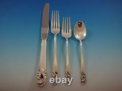 Spring Glory by International Sterling Silver Flatware Set for 12 Service 80 pcs