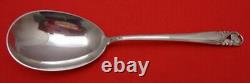 Spring Glory by International Sterling Silver Salad Serving Spoon AS 9 3/8