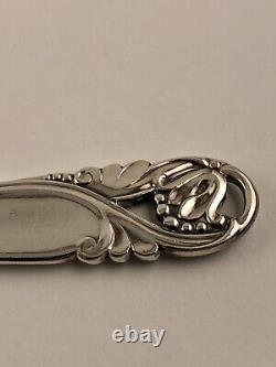 Spring Glory by International Sterling Silver Solid Salad Serving Spoon 9 1/8