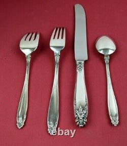 Sterling Silver 1939 PRELUDE by International 4 Piece Place Setting No Monos