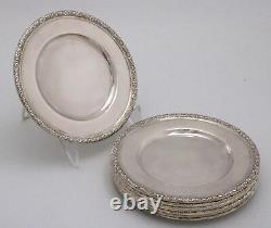 Sterling Silver Bread Plates by International Prelude set of eight