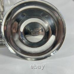 Sterling Silver Hurricane Candle Sticks INTERNATIONAL STERLING COURTSHIP