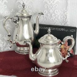 Sterling Silver Prelude Tea Set by International Silver Vintage Set 4 Pc