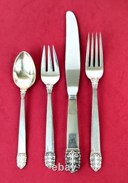 Sterling Silver Set NORTHERN LIGHTS by International 32 pc FLATWARE for 8 MCM