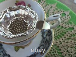 Sterling Silver Tea Strainer INTERNATIONAL STERLING ENCHANTRESS Pattern