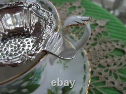 Sterling Silver Tea Strainer INTERNATIONAL STERLING SPRING GLORY Pattern