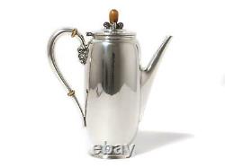 Sterling silver tea pot. USA, workshop International Silver Co
