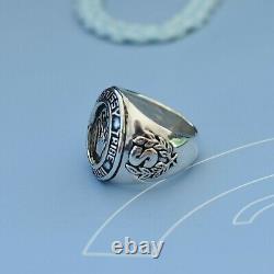 Stussy International Tribe silver class ring. Vintage. New Old stock