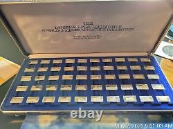The Franklin Mint International Locomotive sterling silver miniature collection
