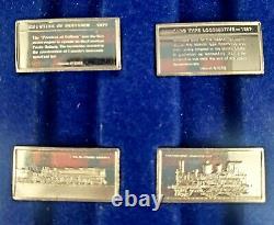 The International Locomotive Sterling Silver Miniature Collection