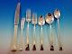 Tranquility By International Sterling Silver Flatware Set For 8 Service 60 Pcs