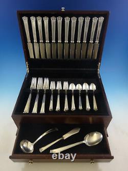 Trianon by International Sterling Silver Flatware Set 12 Service 51 Pcs Dinner