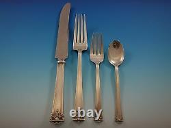 Trianon by International Sterling Silver Flatware Set Dinner Service 44 Pieces