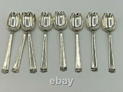 Trianon by International Sterling Silver set of 8 Ice Cream Forks 5.75