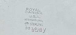 VINTAGE Royal Danish Pattern INTERNATIONAL Sterling Silver Large Bowl D-2292