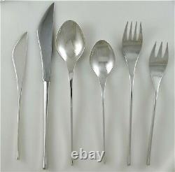 VISION International Sterling Silver 62 Pcs Flatware Set for 8 Pearson 1961 WOW