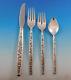 Valencia By International Sterling Silver Flatware Set For 12 Service 55 Pieces