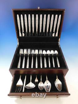 Valencia by International Sterling Silver Flatware Set for 12 Service 55 pieces