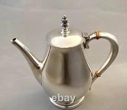 Vintage 5-Pcs Royal Danish U. S. A International Sterling Silver Tea Coffee Set