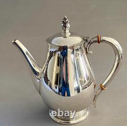 Vintage 5-Pcs Royal Danish U. S. A International Sterling Silver Tea Coffee Set