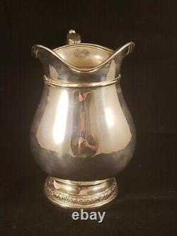 Vintage International Prelude Sterling Silver 4 1/4 Pint Water Pitcher