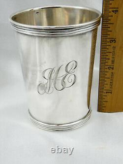 Vintage International Silver Solid Sterling Silver Mint Julep Cup withMONO