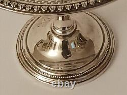 Vintage International Sterling Pierced Pedestal Compote 278g (Weighted)