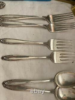 Vintage Sterling International Flatware set for two 12 pieces 314 g prelude