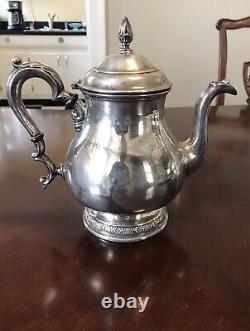 Vintage Sterling Silver Coffee Pot International Sterling 10 Cups