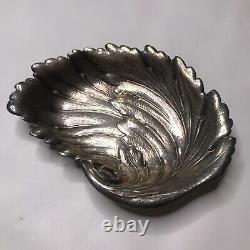 Vintage Sterling Silver Leaf Candy Dish B128 International Sterling Silver