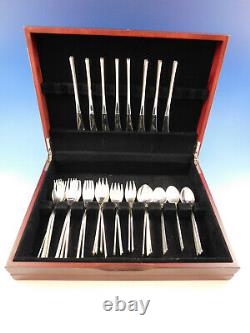Vision by International Sterling Silver Flatware Set Service 32 Pieces Modern