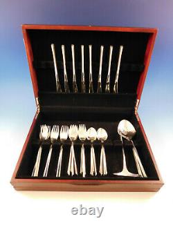 Vision by International Sterling Silver Flatware Set Service 35 Pieces Modern