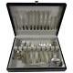 Vision By International Sterling Silver Flatware Set Service 44 Pieces Modern