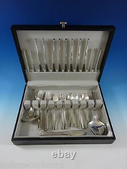Vision by International Sterling Silver Flatware Set Service 44 Pieces Modern