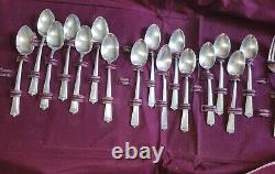 Vtg 1947 Processional by Fine Arts Intl Sterling Silver Flatware 8 Settings