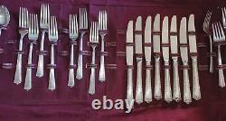 Vtg 1947 Processional by Fine Arts Intl Sterling Silver Flatware 8 Settings