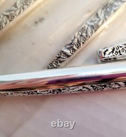 Vtg International Sterling Silver Flatware Valencia Pattern 1965 (6 Peice Set)