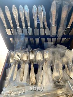 WEDGEWOOD BY INTERNATIONAL STERLING FLATWARE 12 all sterling butters