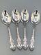 Warwick By International Sterling Silver Set Of 4 Oval Soup Spoons 6.75